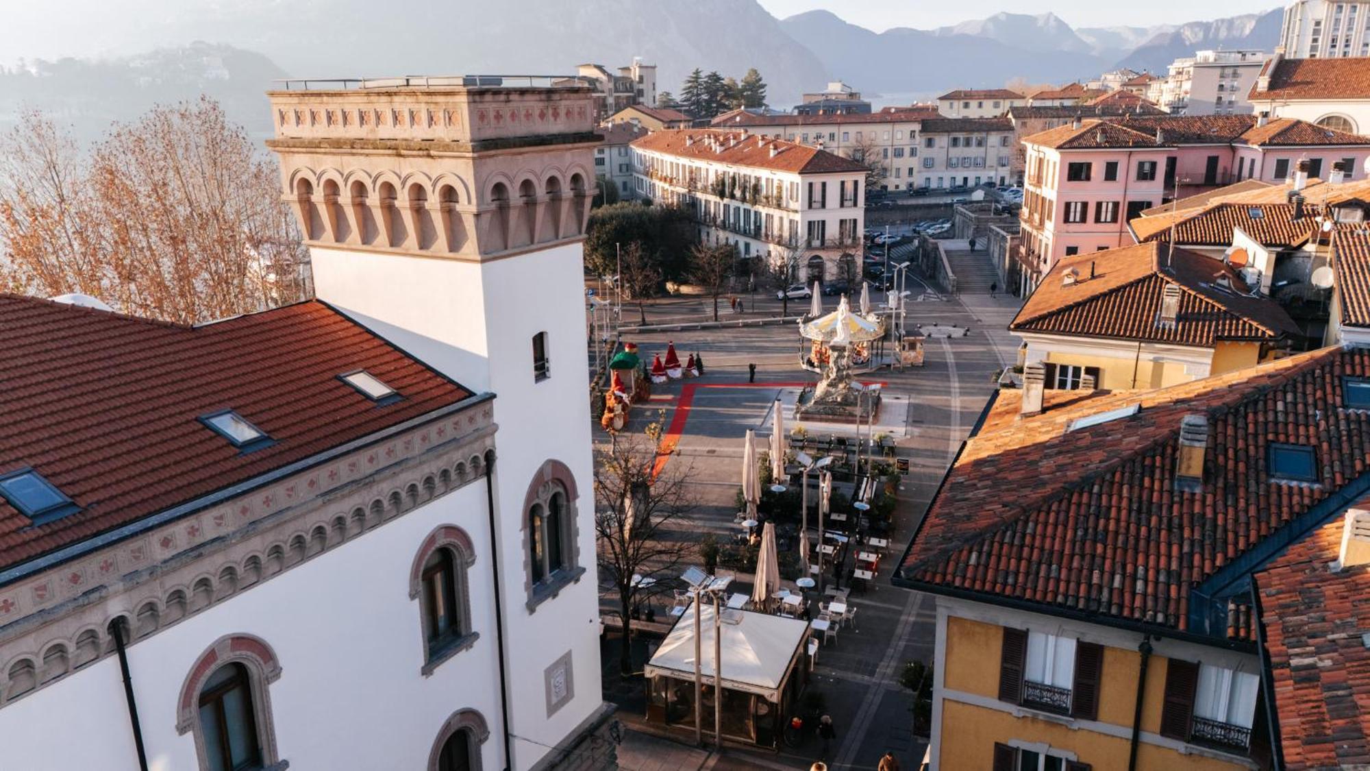 Ferienwohnung Le Mura Vecchie Lecco Exterior foto